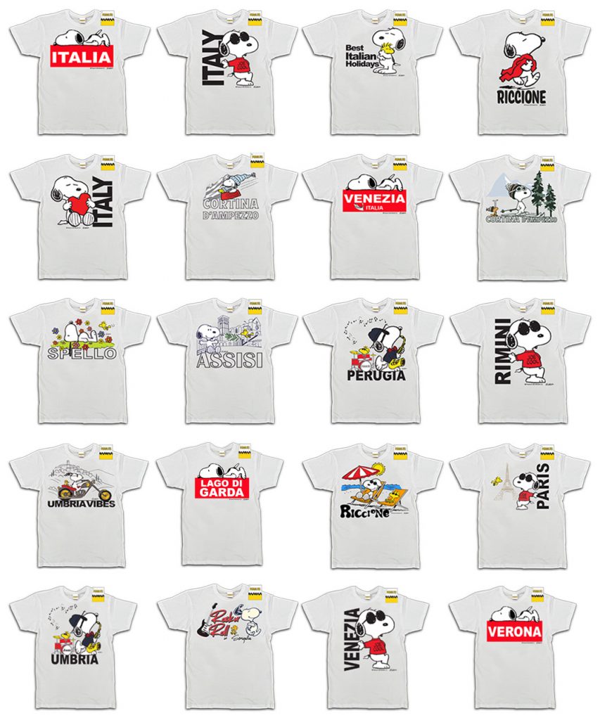 Esempi di T-Shirt Snoopy